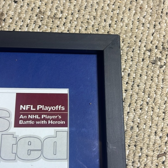 Sports illustrated framed cover - the cover no one would pose for. - Picture 5 of 7